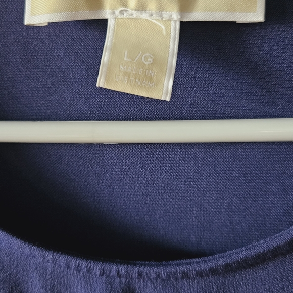 Michael Kors ladies top L with keyhole sleeves - Picture 4 of 5